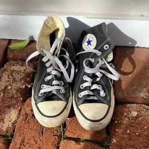 black high top converse